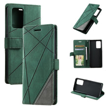 Load image into Gallery viewer, Skin Feel Splicing Leather Phone Case, For Xiaomi Redmi 10 Prime+ 5G, For Sony Xperia 1 IV, For Sony Xperia 10 IV, For Xiaomi Redmi Note 11T Pro 5G, For Xiaomi Poco M4 5G, For OPPO Find X5 Pro