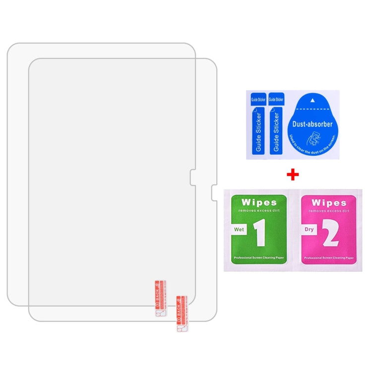 For iPad 2025 / 2022 2pcs 0.26mm 9H 2.5D Explosion-proof Tempered Glass Film, For iPad 2026 / 2025 / 2022(2 PCS)