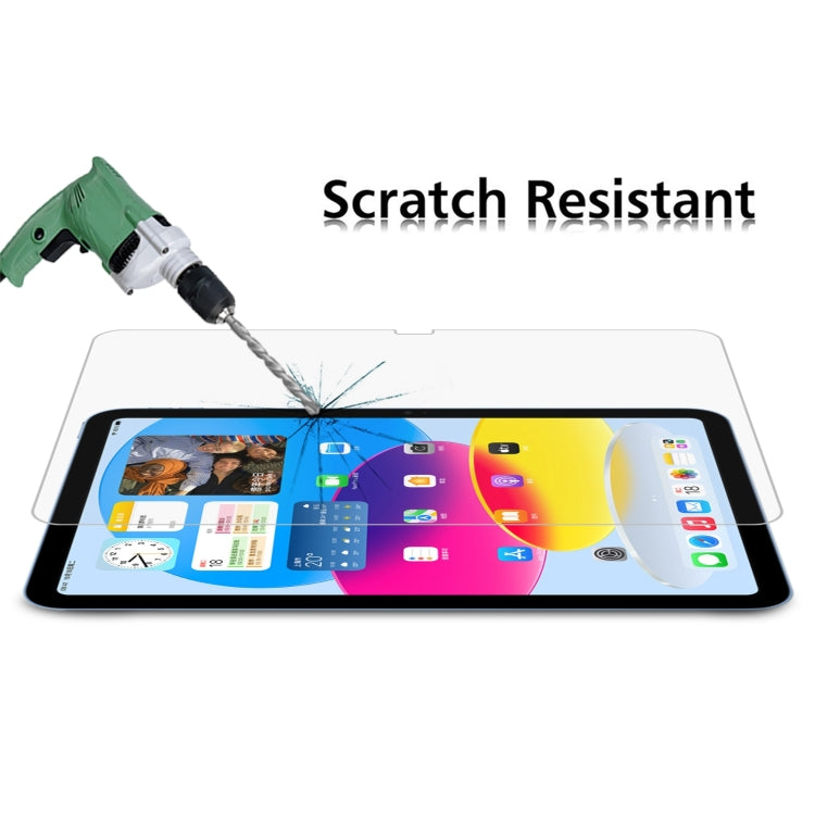 For iPad 2025 / 2022 2pcs 0.26mm 9H 2.5D Explosion-proof Tempered Glass Film, For iPad 2026 / 2025 / 2022(2 PCS)