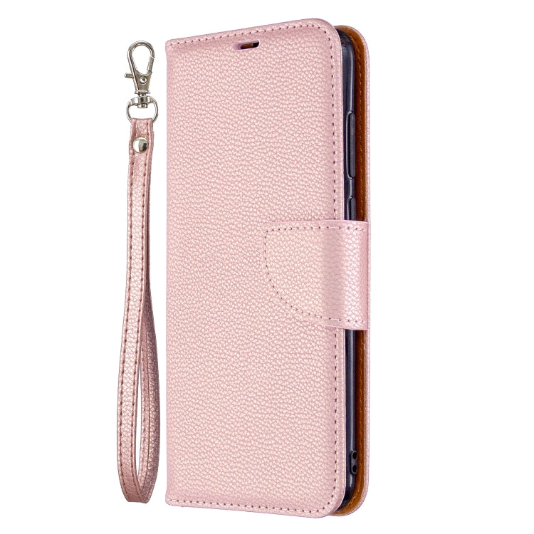 Litchi Texture  Pure Color Horizontal Flip PU Leather Case with Holder & Card Slots & Wallet & Lanyard, For Samsung Galaxy A11