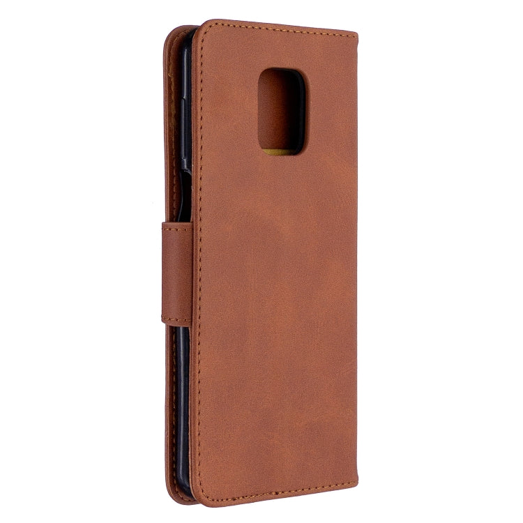 Retro Lambskin Texture Pure Color Horizontal Flip PU Leather Case with Holder & Card Slots & Wallet & Lanyard, For Xiaomi Redmi Note 9S, For Galaxy A11