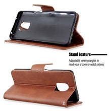 Load image into Gallery viewer, Retro Lambskin Texture Pure Color Horizontal Flip PU Leather Case with Holder &amp; Card Slots &amp; Wallet &amp; Lanyard, For Xiaomi Redmi Note 9S, For Galaxy A11