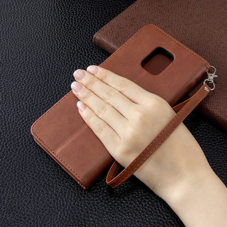 Retro Lambskin Texture Pure Color Horizontal Flip PU Leather Case with Holder & Card Slots & Wallet & Lanyard, For Xiaomi Redmi Note 9S, For Galaxy A11