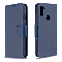 Load image into Gallery viewer, Retro Lambskin Texture Pure Color Horizontal Flip PU Leather Case with Holder &amp; Card Slots &amp; Wallet &amp; Lanyard, For Xiaomi Redmi Note 9S, For Galaxy A11
