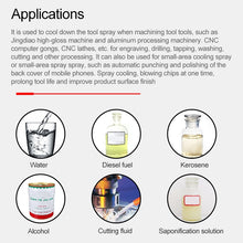 Load image into Gallery viewer, CNC Lathe Mist Coolant Lubrication Spray Engraving Machine Cooling Sprayer, Without Magnetic Base, With Magnetic Base