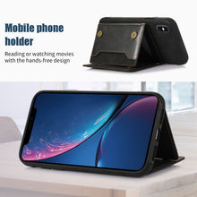 Load image into Gallery viewer, Three-fold RFID Leather Phone Case with Lanyard, For iPhone XS, For iPhone XS Max, For Samsung Galaxy A12, For Samsung Galaxy A13 4G/A13 5G, For Samsung Galaxy A51 4G, For Samsung Galaxy A53 5G, For Samsung Galaxy A52 5G/A52s 5G                        ...