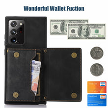 Load image into Gallery viewer, Three-fold RFID Leather Phone Case with Lanyard, For Samsung Galaxy Note20 Ultra, For Samsung Galaxy S20, For Samsung Galaxy S20+, For Samsung Galaxy S20 FE, For Samsung Galaxy S21, For Samsung Galaxy S22, For Samsung Galaxy S21 Ultra                  ...