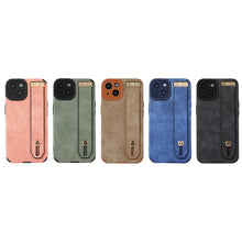 Load image into Gallery viewer, Wrist Strap TPU Leather Phone Case, For iPhone 11, For iPhone 11 Pro Max