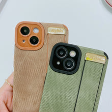 Load image into Gallery viewer, Wrist Strap TPU Leather Phone Case, For iPhone 11, For iPhone 11 Pro Max