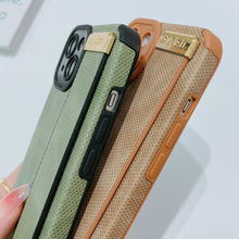 Load image into Gallery viewer, Wrist Strap TPU Leather Phone Case, For iPhone 11, For iPhone 11 Pro Max