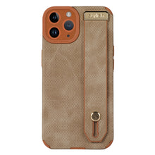 Load image into Gallery viewer, Wrist Strap TPU Leather Phone Case, For iPhone 11, For iPhone 11 Pro Max