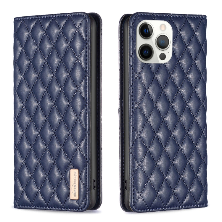 Diamond Lattice Magnetic Leather Flip Phone Case, For iPhone 14 Pro Max, For iPhone 14 Pro, For iPhone 14 Plus, For iPhone 14, For iPhone 13 Pro Max, For iPhone 13 Pro, For iPhone 13, For iPhone 12 Pro Max
