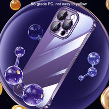 Load image into Gallery viewer, Electroplating Frameless Clear PC Phone Case, For iPhone 14, For iPhone 14 Plus, For iPhone 14 Pro, For iPhone 14 Pro Max, For iPhone 13, For iPhone 13 Pro