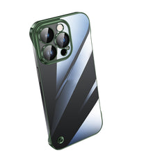 Load image into Gallery viewer, Electroplating Frameless Clear PC Phone Case, For iPhone 14, For iPhone 14 Plus, For iPhone 14 Pro, For iPhone 14 Pro Max, For iPhone 13, For iPhone 13 Pro