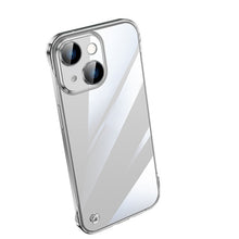 Load image into Gallery viewer, Electroplating Frameless Clear PC Phone Case, For iPhone 14, For iPhone 14 Plus, For iPhone 14 Pro, For iPhone 14 Pro Max, For iPhone 13, For iPhone 13 Pro