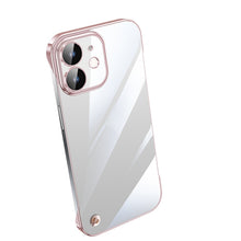 Load image into Gallery viewer, Electroplating Frameless Clear PC Phone Case, For iPhone 13 Pro Max, For iPhone 12, For iPhone 12 Pro, For iPhone 12 Pro Max