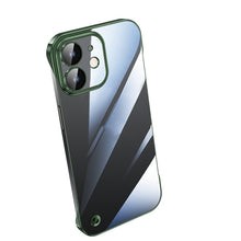 Load image into Gallery viewer, Electroplating Frameless Clear PC Phone Case, For iPhone 13 Pro Max, For iPhone 12, For iPhone 12 Pro, For iPhone 12 Pro Max