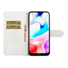 Load image into Gallery viewer, Horizontal Flip Solid Color Rhinestones Leather Case with Card Slot &amp; Wallet &amp; Holder