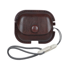 Load image into Gallery viewer, Litchi Texture PU Leather Earphone Protective Case with Lanyard, For AirPods Pro 2 with Lanyard