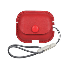 Load image into Gallery viewer, Litchi Texture PU Leather Earphone Protective Case with Lanyard, For AirPods Pro 2 with Lanyard