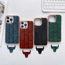 Load image into Gallery viewer, Nano Electroplate Mahjong Texture Leather Phone Case, For iPhone 13 Pro Max, For iPhone 13 Pro, For iPhone 14 Pro Max, For iPhone 14 Pro, For Samsung Galaxy A13 4G, For Samsung Galaxy A23 4G/A23 5G, For Samsung Galaxy A33 5G, For Samsung Galaxy A53 5G ...