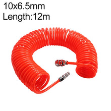 Load image into Gallery viewer, LAIZE Compressor Air Flexible PU Spring Tube with Connector, 8x5mm, 3m, with Connector, 8x5mm, 6m, with Connector, 8x5mm, 9m, with Connector, 8x5mm, 12m, with Connector, 8x5mm, 15m, with Connector, 10x6.5mm, 6m, with Connector                          ...