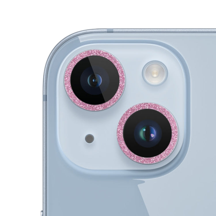 Glitter Ring Tempered Glass Camera Lens Film, For iPhone 14, For iPhone 14 Plus, For iPhone 14 Pro, For iPhone 14 Pro Max