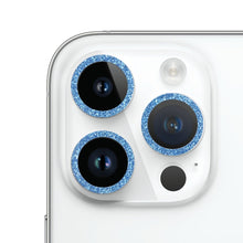Load image into Gallery viewer, Glitter Ring Tempered Glass Camera Lens Film, For iPhone 14, For iPhone 14 Plus, For iPhone 14 Pro, For iPhone 14 Pro Max