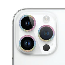 Load image into Gallery viewer, Glitter Ring Tempered Glass Camera Lens Film, For iPhone 14, For iPhone 14 Plus, For iPhone 14 Pro, For iPhone 14 Pro Max