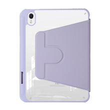Load image into Gallery viewer, Acrylic Rotatable Holder Tablet Leather Case, For iPad mini 2024 / mini 6, For iPad Air 5 2022 / 4 2020