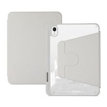 Load image into Gallery viewer, Acrylic Rotatable Holder Tablet Leather Case, For iPad mini 2024 / mini 6, For iPad Air 5 2022 / 4 2020