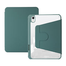 Load image into Gallery viewer, Acrylic Rotatable Holder Tablet Leather Case, For iPad mini 2024 / mini 6, For iPad Air 5 2022 / 4 2020