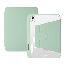 Load image into Gallery viewer, Acrylic Rotatable Holder Tablet Leather Case, For iPad mini 2024 / mini 6, For iPad Air 5 2022 / 4 2020