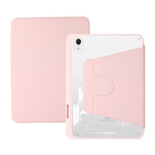 Load image into Gallery viewer, Acrylic Rotatable Holder Tablet Leather Case, For iPad mini 2024 / mini 6, For iPad Air 5 2022 / 4 2020
