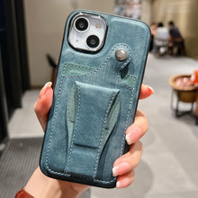 Load image into Gallery viewer, Side Leather Rotation Card Holder Phone Case, For iPhone 14 Pro Max, For iPhone 14 Pro, For iPhone 14, For iPhone 14 Plus, For iPhone 13 Pro Max, For iPhone 13 Pro, For iPhone 13, For iPhone 12 Pro Max