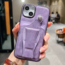 Load image into Gallery viewer, Side Leather Rotation Card Holder Phone Case, For iPhone 14 Pro Max, For iPhone 14 Pro, For iPhone 14, For iPhone 14 Plus, For iPhone 13 Pro Max, For iPhone 13 Pro, For iPhone 13, For iPhone 12 Pro Max