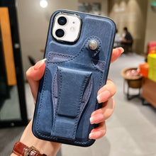 Load image into Gallery viewer, Side Leather Rotation Card Holder Phone Case, For iPhone 12 Pro, For iPhone 12, For iPhone 11 Pro Max, For iPhone 11 Pro, For iPhone 11