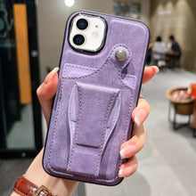 Load image into Gallery viewer, Side Leather Rotation Card Holder Phone Case, For iPhone 12 Pro, For iPhone 12, For iPhone 11 Pro Max, For iPhone 11 Pro, For iPhone 11