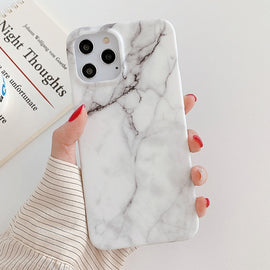 Marble Frosted TPU Phone Case, For iPhone 14, For iPhone 14 Plus, For iPhone 14 Pro, For iPhone 14 Pro Max, For iPhone 13, For iPhone 13 Pro, For iPhone 13 Pro Max, For iPhone 12, For iPhone 12 Pro, For iPhone 12 Pro Max, For iPhone 11, For iPhone 11 Pro
