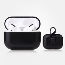 Load image into Gallery viewer, Anti-fall Crazy Horse Texture PU Leather Protective Case with Carabiner, For AirPods Pro, For AirPods 1 &amp; 2
