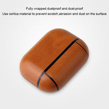 Load image into Gallery viewer, Anti-fall Crazy Horse Texture PU Leather Protective Case with Carabiner, For AirPods Pro, For AirPods 1 &amp; 2