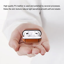 Load image into Gallery viewer, Anti-fall Crazy Horse Texture PU Leather Protective Case with Carabiner, For AirPods Pro, For AirPods 1 &amp; 2