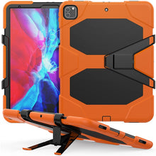 Load image into Gallery viewer, For iPad Pro 12.9 inch (2020) Shockproof Colorful Silicon + PC Protective Case with Holder &amp; Shoulder Strap &amp; Hand Strap &amp; Pen Slot, For iPad Pro 12.9 inch (2020)