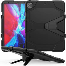 Load image into Gallery viewer, For iPad Pro 12.9 inch (2020) Shockproof Colorful Silicon + PC Protective Case with Holder &amp; Shoulder Strap &amp; Hand Strap &amp; Pen Slot, For iPad Pro 12.9 inch (2020)