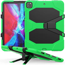 Load image into Gallery viewer, For iPad Pro 12.9 inch (2020) Shockproof Colorful Silicon + PC Protective Case with Holder &amp; Shoulder Strap &amp; Hand Strap &amp; Pen Slot, For iPad Pro 12.9 inch (2020)