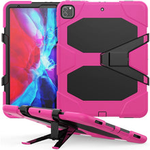 Load image into Gallery viewer, For iPad Pro 12.9 inch (2020) Shockproof Colorful Silicon + PC Protective Case with Holder &amp; Shoulder Strap &amp; Hand Strap &amp; Pen Slot, For iPad Pro 12.9 inch (2020)