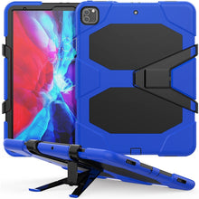 Load image into Gallery viewer, For iPad Pro 12.9 inch (2020) Shockproof Colorful Silicon + PC Protective Case with Holder &amp; Shoulder Strap &amp; Hand Strap &amp; Pen Slot, For iPad Pro 12.9 inch (2020)