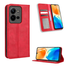 Load image into Gallery viewer, Magnetic Buckle Retro Texture Leather Phone Case, For Realme C33 4G, For T-Mobile Revvl 6 5G, For T-Mobile REVVL 6 Pro 5G, For vivo V25 5G /  X80 Lite, For vivo V25 Pro / S15 Pro, For vivo Y35 4G / Y22s 4G / Y22 4G 2022, For Wiko Power U20 / U10       ...