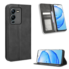 Load image into Gallery viewer, Magnetic Buckle Retro Texture Leather Phone Case, For Realme C33 4G, For T-Mobile Revvl 6 5G, For T-Mobile REVVL 6 Pro 5G, For vivo V25 5G /  X80 Lite, For vivo V25 Pro / S15 Pro, For vivo Y35 4G / Y22s 4G / Y22 4G 2022, For Wiko Power U20 / U10       ...