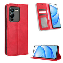 Load image into Gallery viewer, Magnetic Buckle Retro Texture Leather Phone Case, For Realme C33 4G, For T-Mobile Revvl 6 5G, For T-Mobile REVVL 6 Pro 5G, For vivo V25 5G /  X80 Lite, For vivo V25 Pro / S15 Pro, For vivo Y35 4G / Y22s 4G / Y22 4G 2022, For Wiko Power U20 / U10       ...